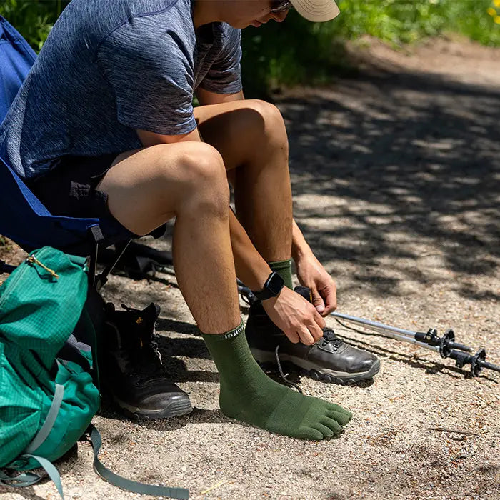 Injinji LINER Lightweight Crew Wool Socks