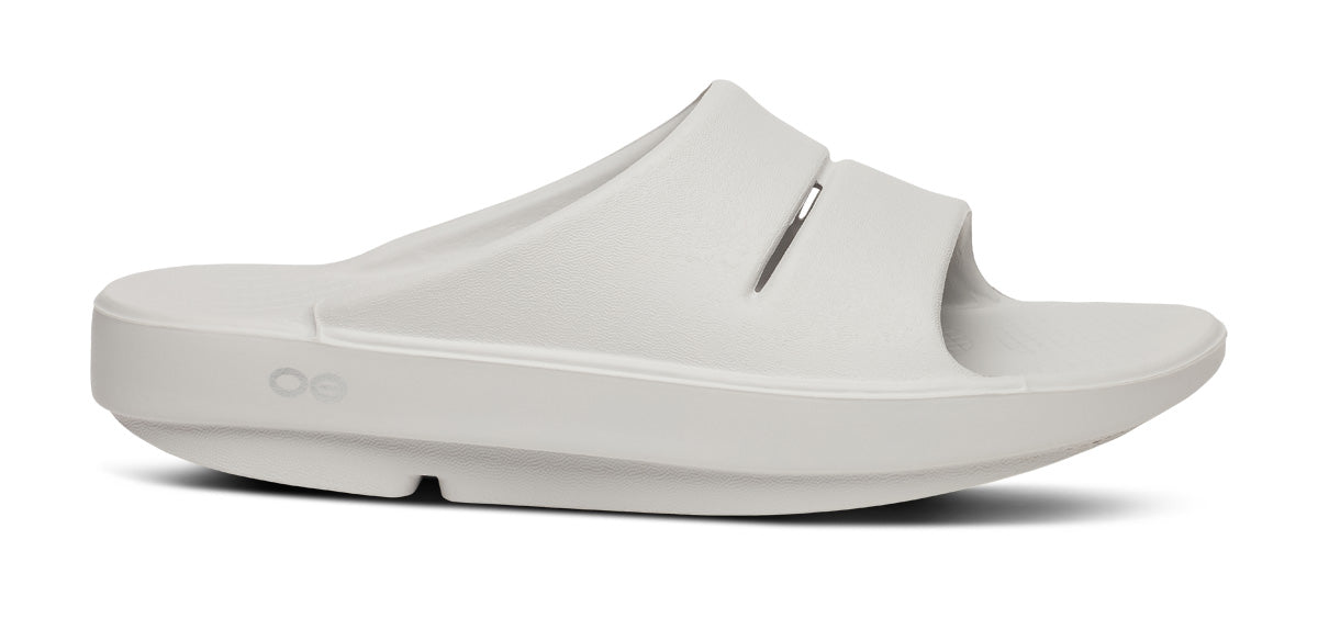 OOFOS Men's OOahh Slide - Moonstone