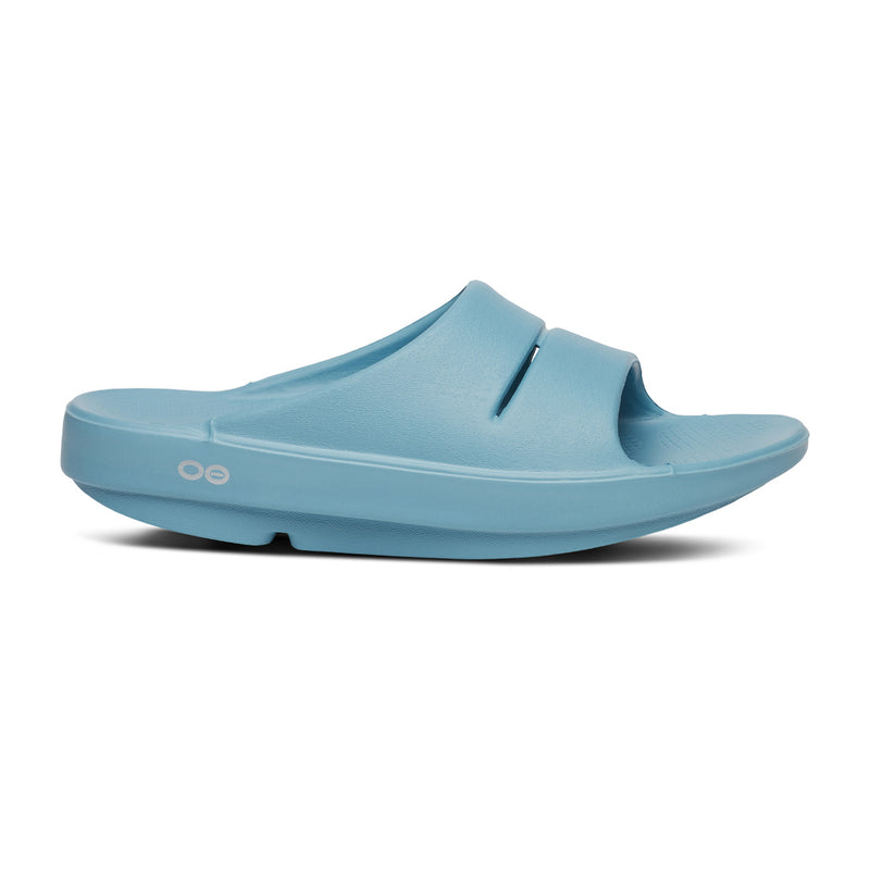 OOFOS Men's OOahh Slide - Ocean Blue