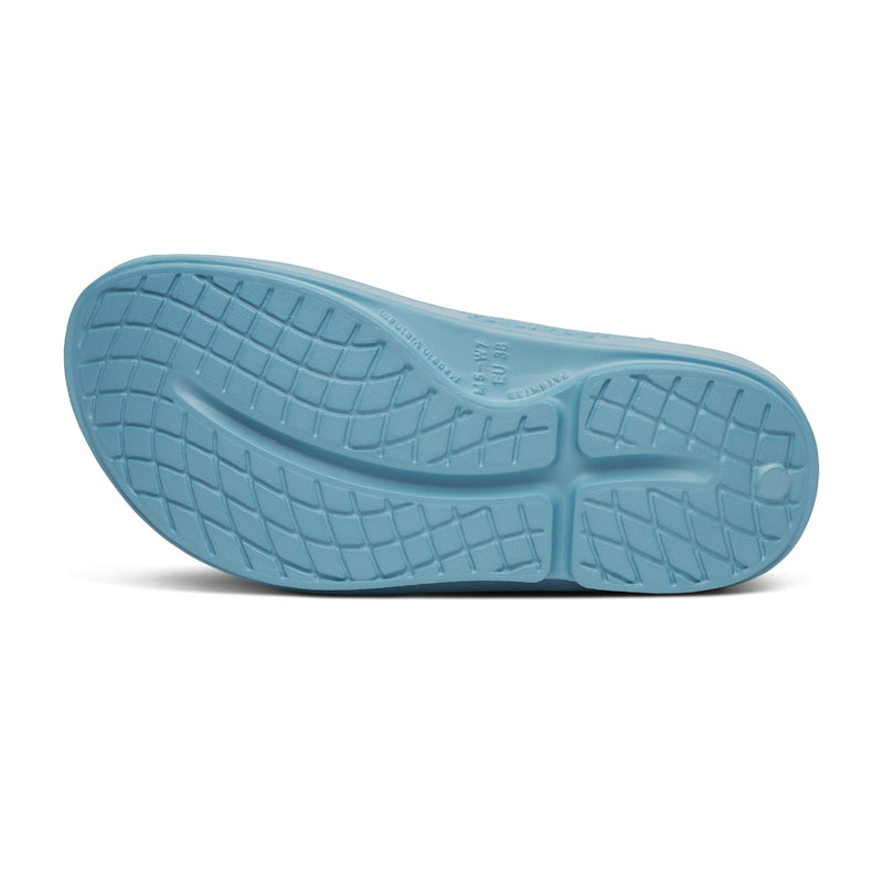 OOFOS Men's OOahh Slide - Ocean Blue