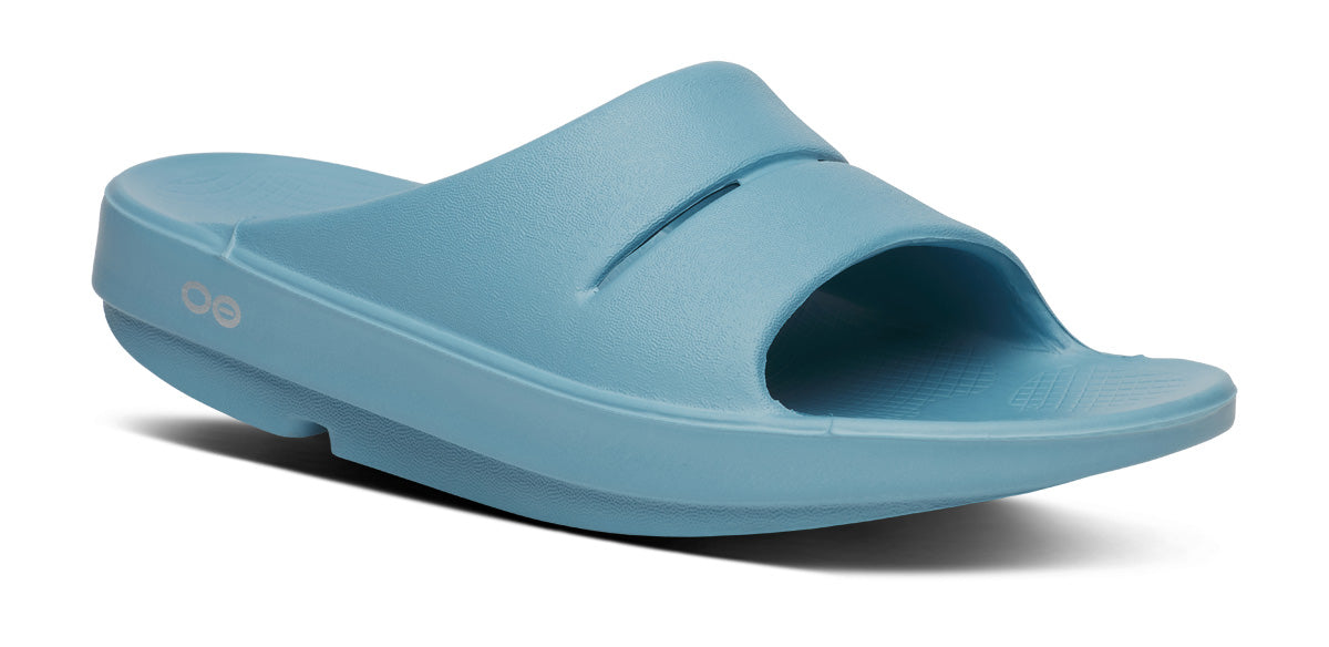 OOFOS Women's OOahh Slide - Ocean Blue