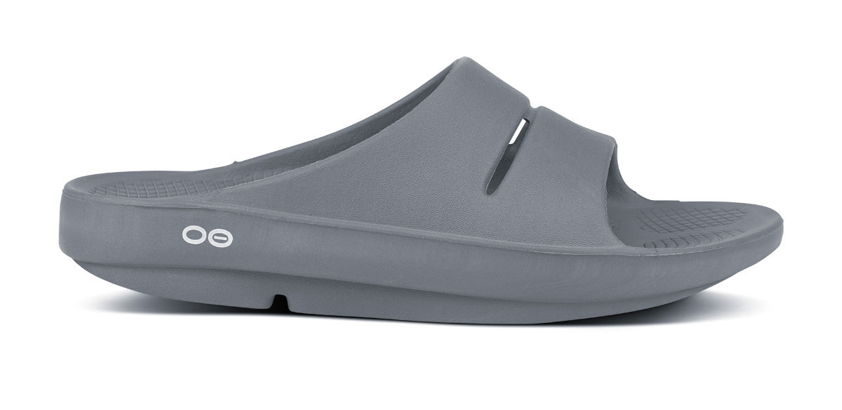 OOFOS Women's OOahh Slide - Slate