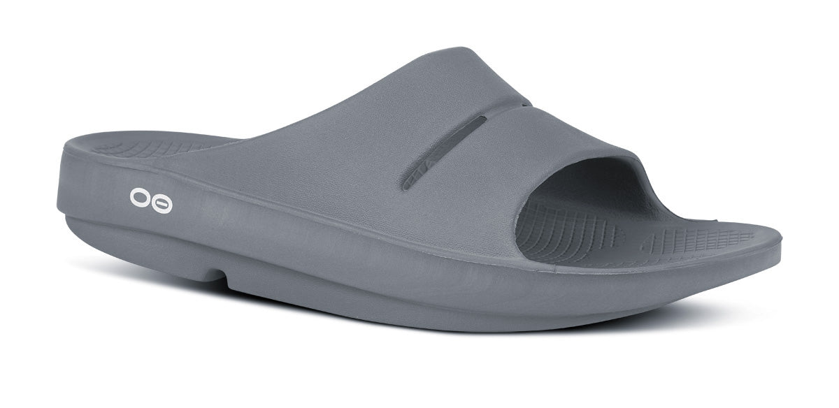 OOFOS Women's OOahh Slide - Slate