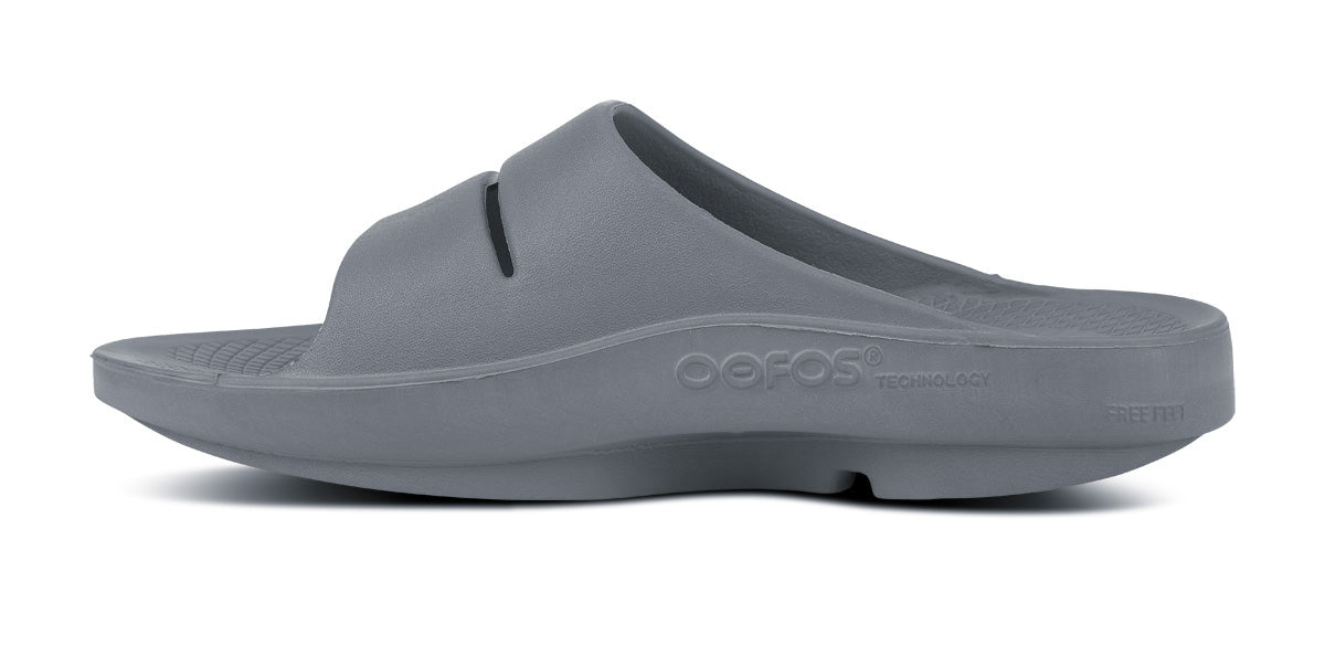 OOFOS Women's OOahh Slide - Slate