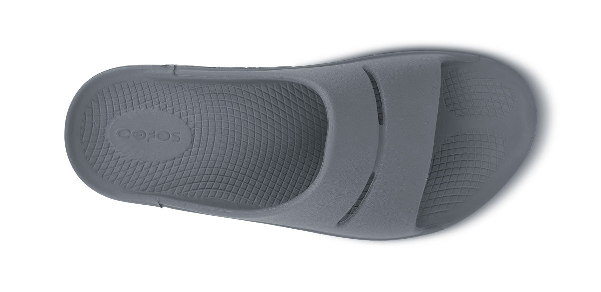 OOFOS Women's OOahh Slide - Slate