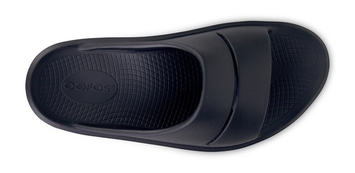 OOFOS Women's OOmega OOahh Slide - Black