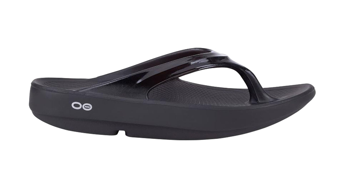 OOFOS Women's OOlala Thong - Black