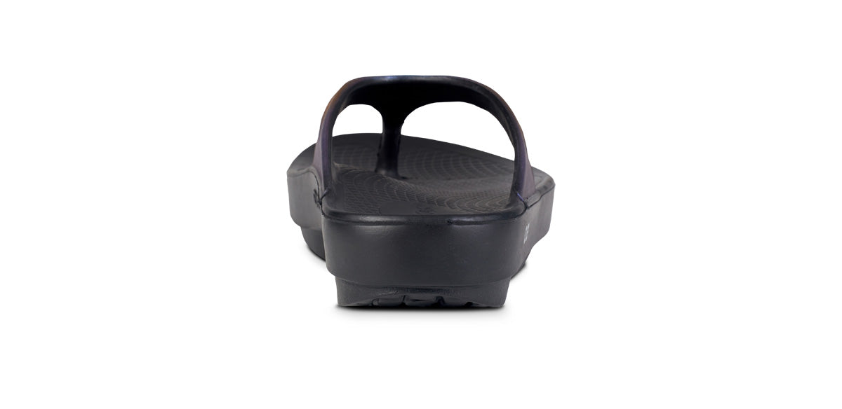 OOFOS Women's OOlala Luxe Thong - Midnight Spectre