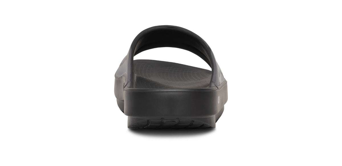 OOFOS Men's OOahh Sport Slide - Black Wave