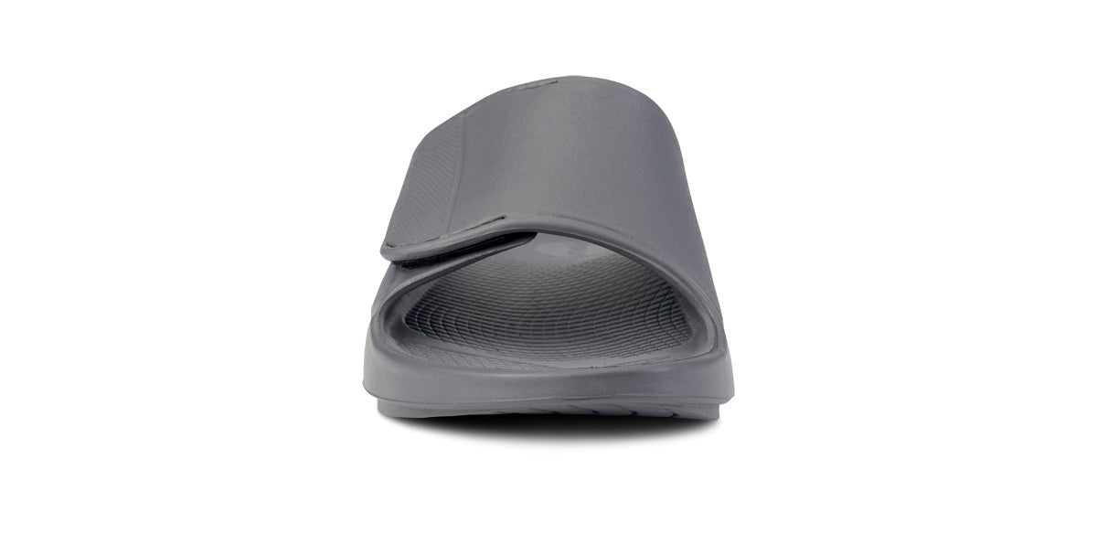 OOFOS Women's OOahh Sport Flex Slide - Slate