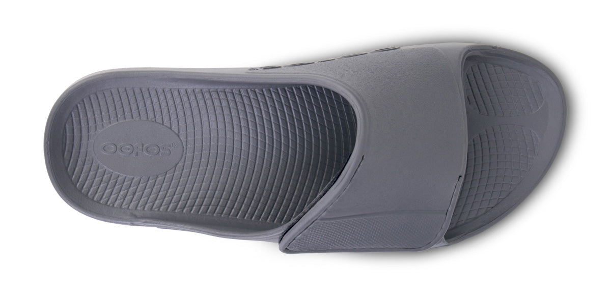 OOFOS Men's OOahh Sport Flex Slide - Slate