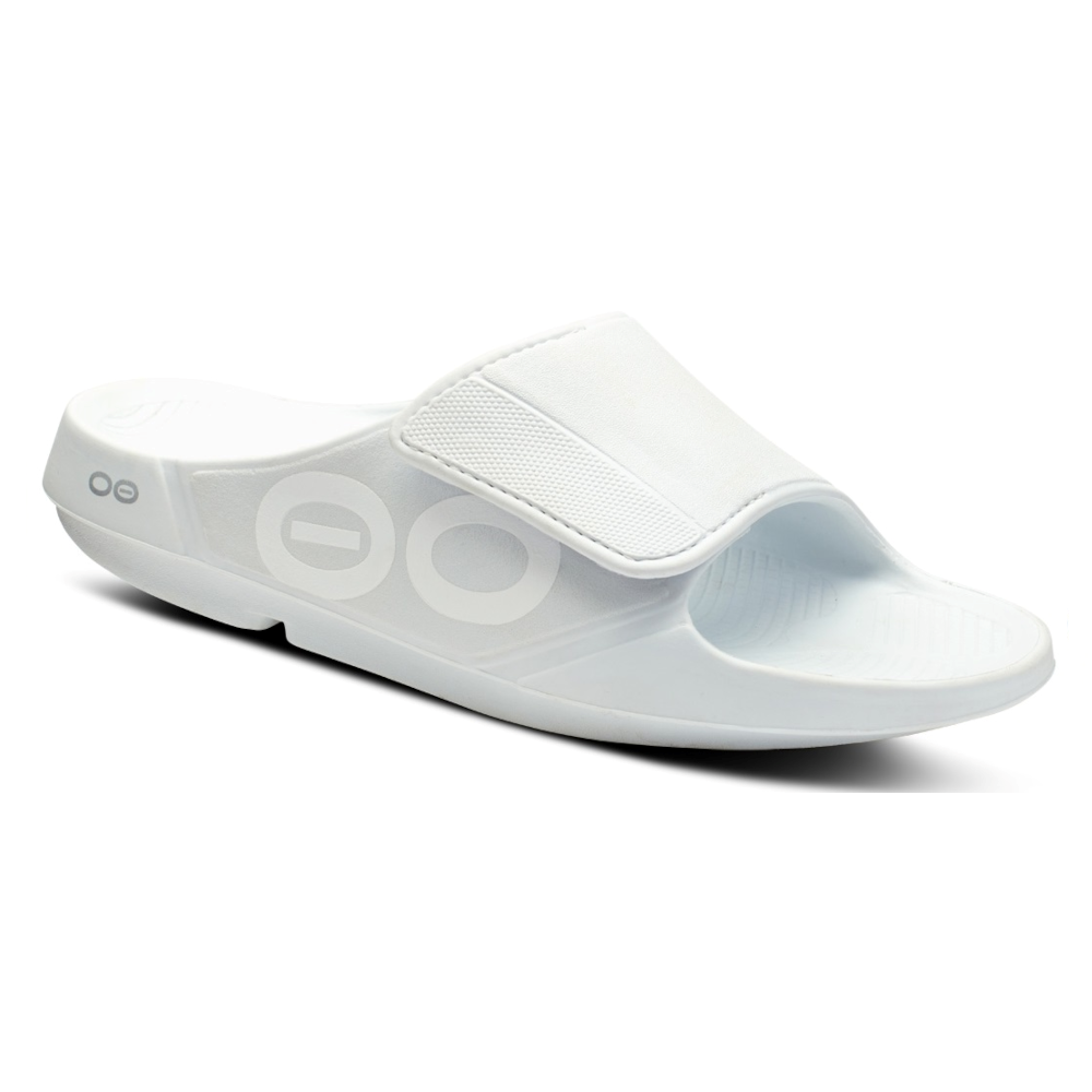 OOFOS Women's OOahh Sport Flex Slide - Black Matte