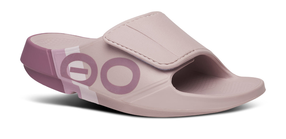 OOFOS Women's OOahh Sport Flex LTD Edition Slide - Orchid Rally