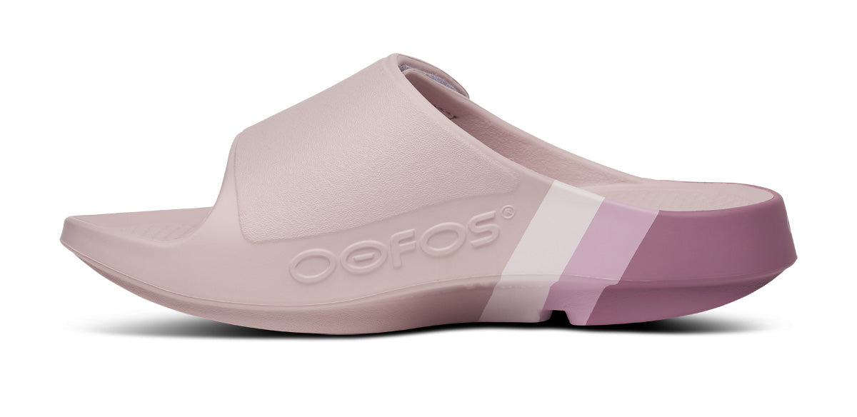 OOFOS Women's OOahh Sport Flex LTD Edition Slide - Orchid Rally