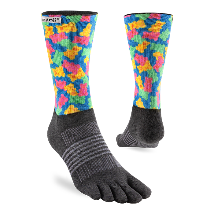 Injinji SPECTRUM TRAIL Womens Midweight Crew