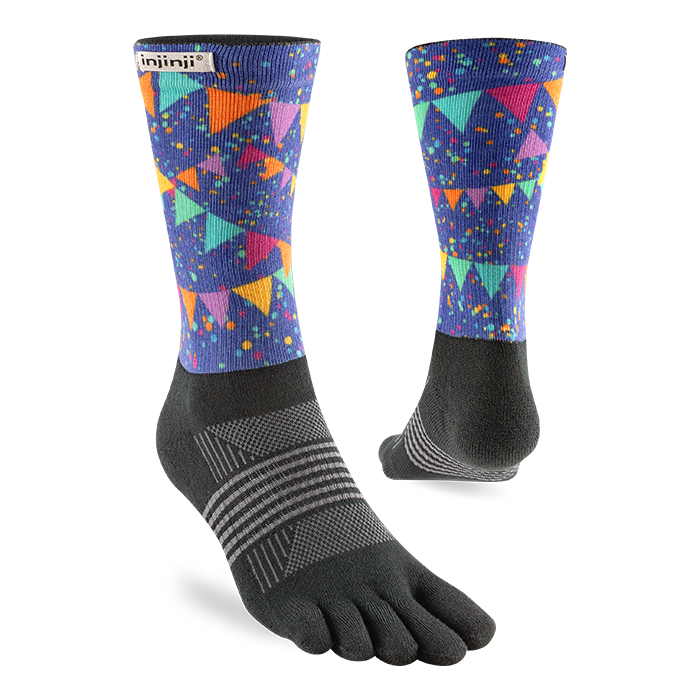 Injinji SPECTRUM TRAIL Womens Midweight Crew