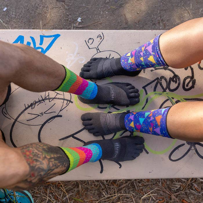 Injinji SPECTRUM TRAIL Womens Midweight Crew