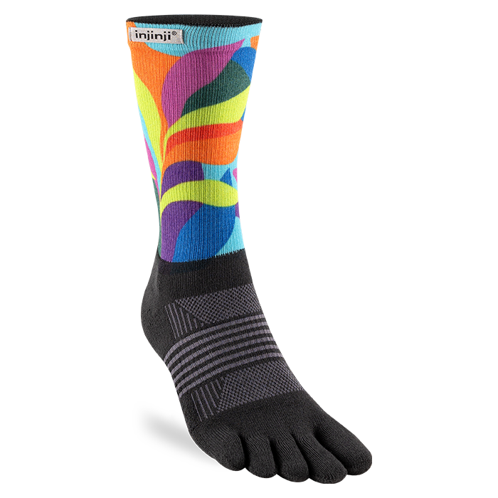 Injinji SPECTRUM TRAIL Womens Midweight Crew