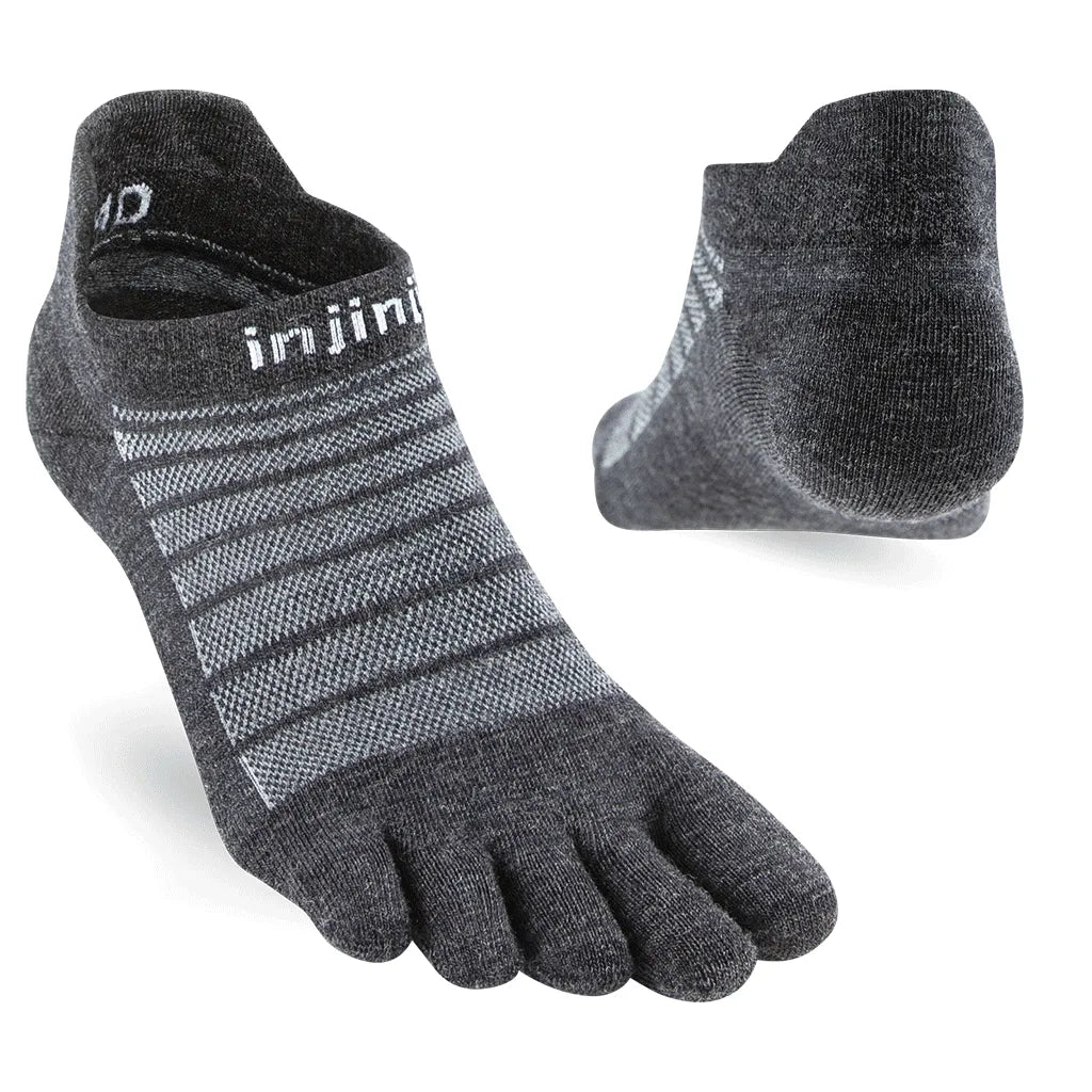 Injinji RUN Lightweight No-Show Wool