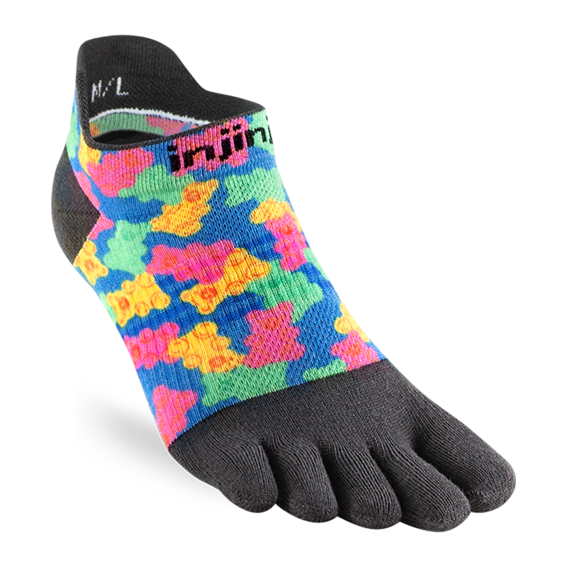 Injinji SPECTRUM Womens Run Lightweight No-Show