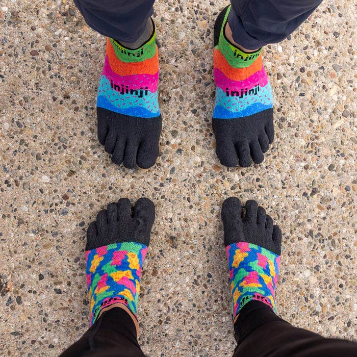 Injinji SPECTRUM Womens Run Lightweight No-Show