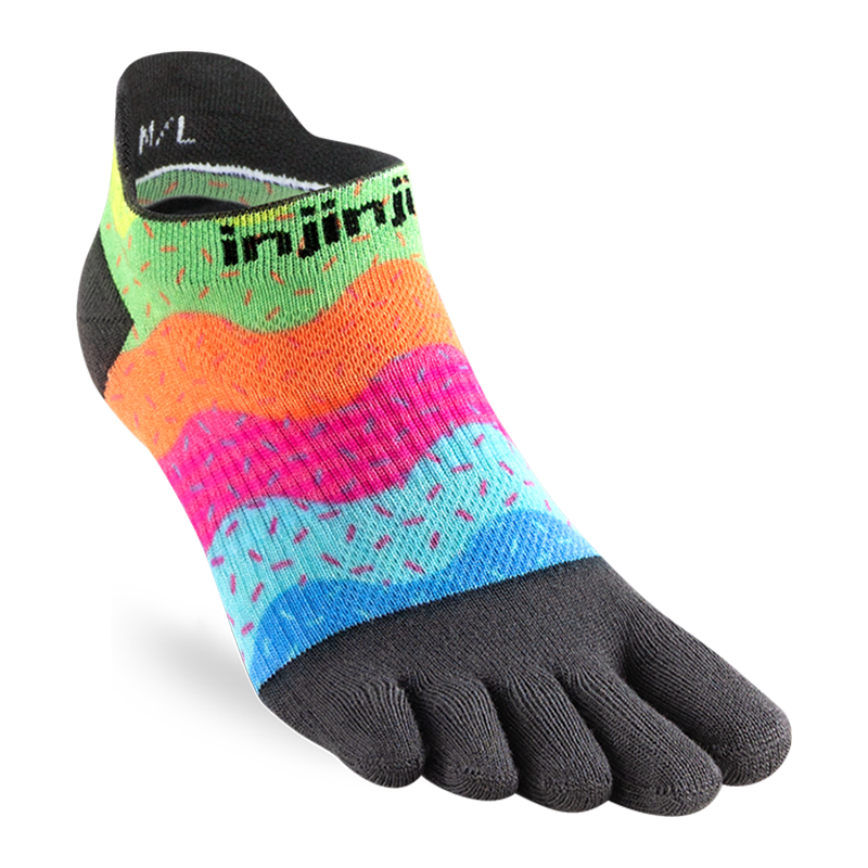 Injinji SPECTRUM Womens Run Lightweight No-Show