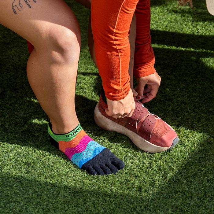 Injinji SPECTRUM Womens Run Lightweight No-Show