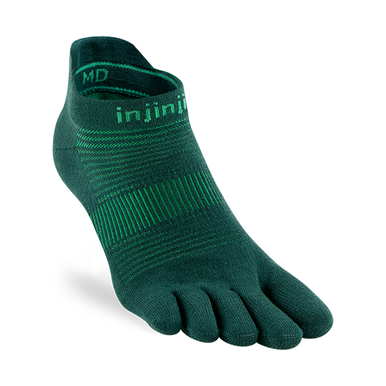 Injinji RUN Lightweight No-Show Running Socks
