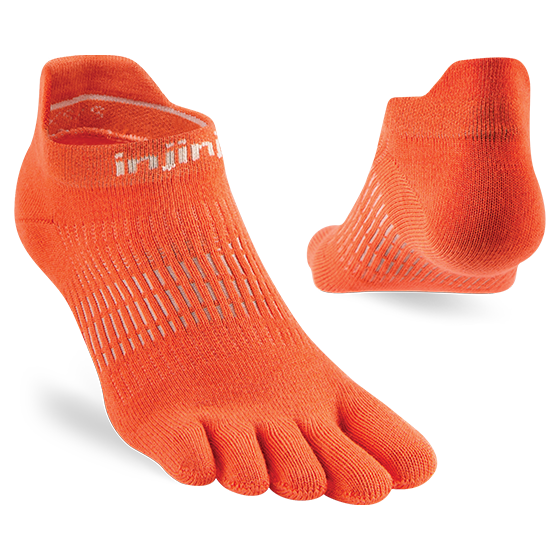 Injinji RUN Womens Lightweight No-Show Running Socks