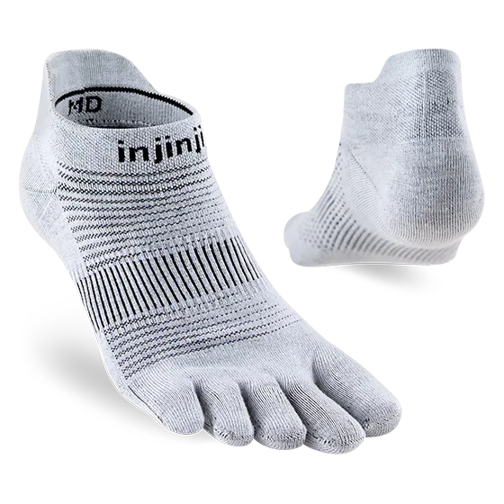 Injinji RUN Original Weight No-Show Running Socks