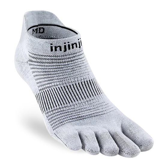 Injinji RUN Original Weight No-Show Running Socks
