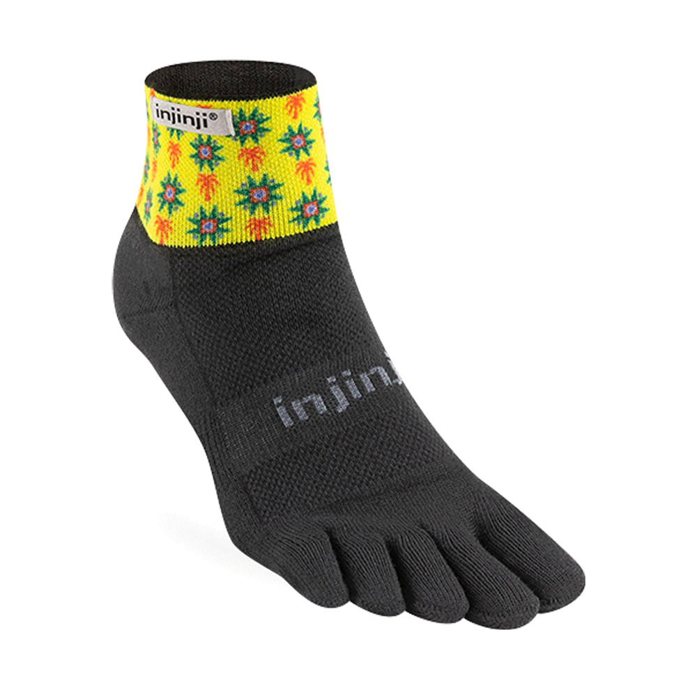 Injinji Artist Designed Men's Mini-Crew