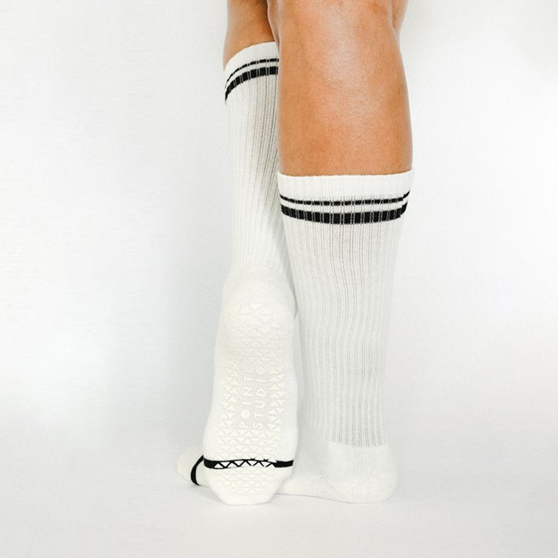 Pointe Studio Varsity Crew Grip Socks