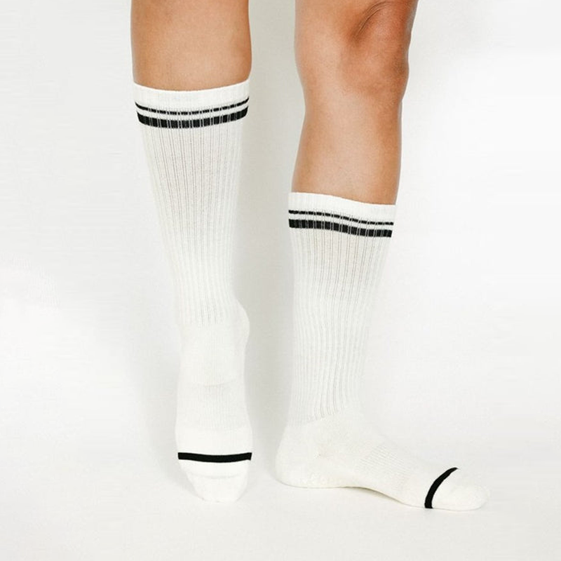 Pointe Studio Varsity Crew Grip Socks