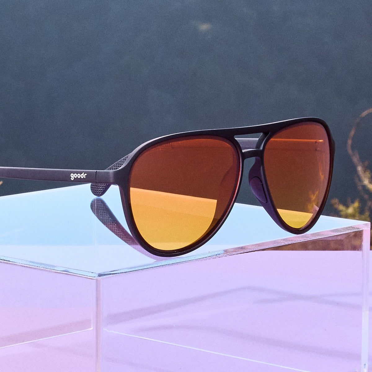goodr Mach G - Clear & Resin Danger