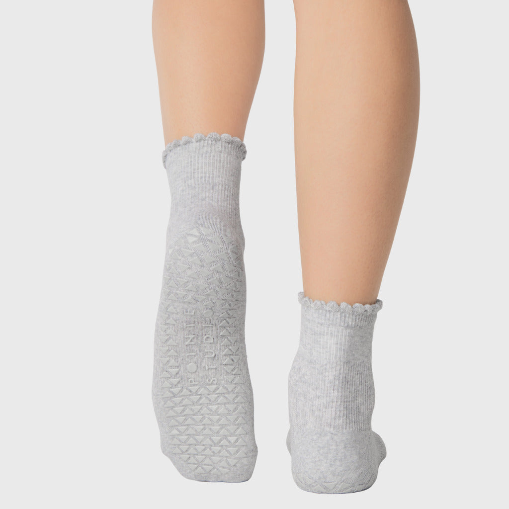 Pointe Studio Cherry Ankle Grip Sock