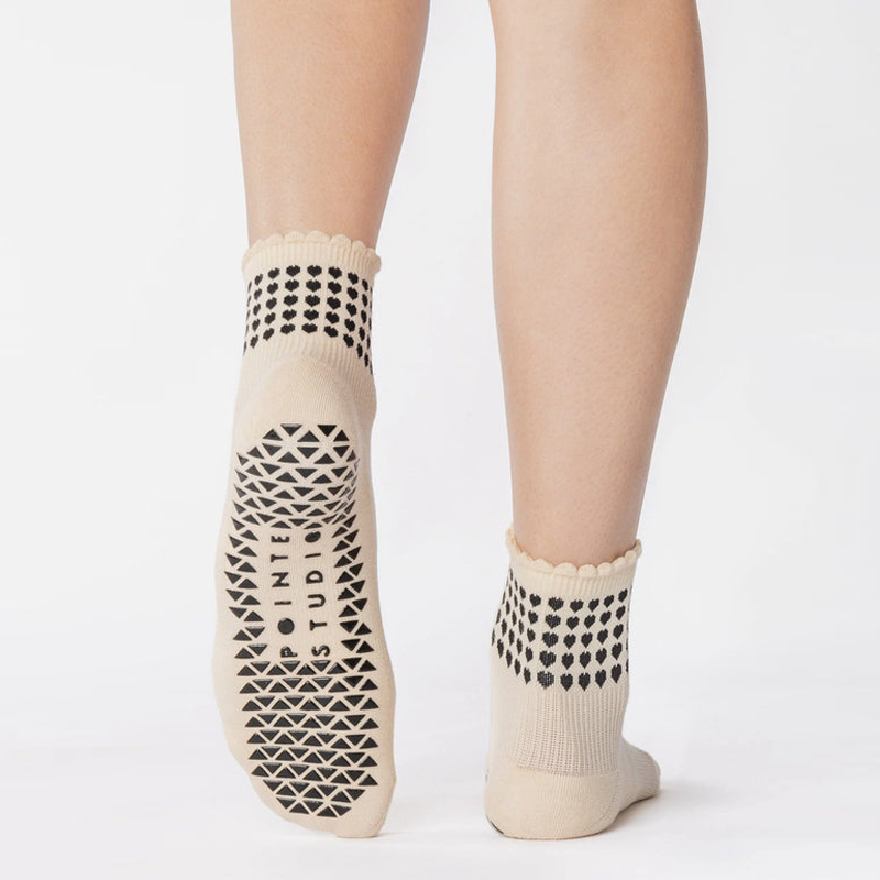 Pointe Studio Sweetheart Ankle Grip Sock