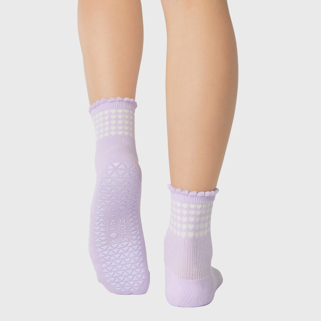 Pointe Studio Sweetheart Ankle Grip Sock