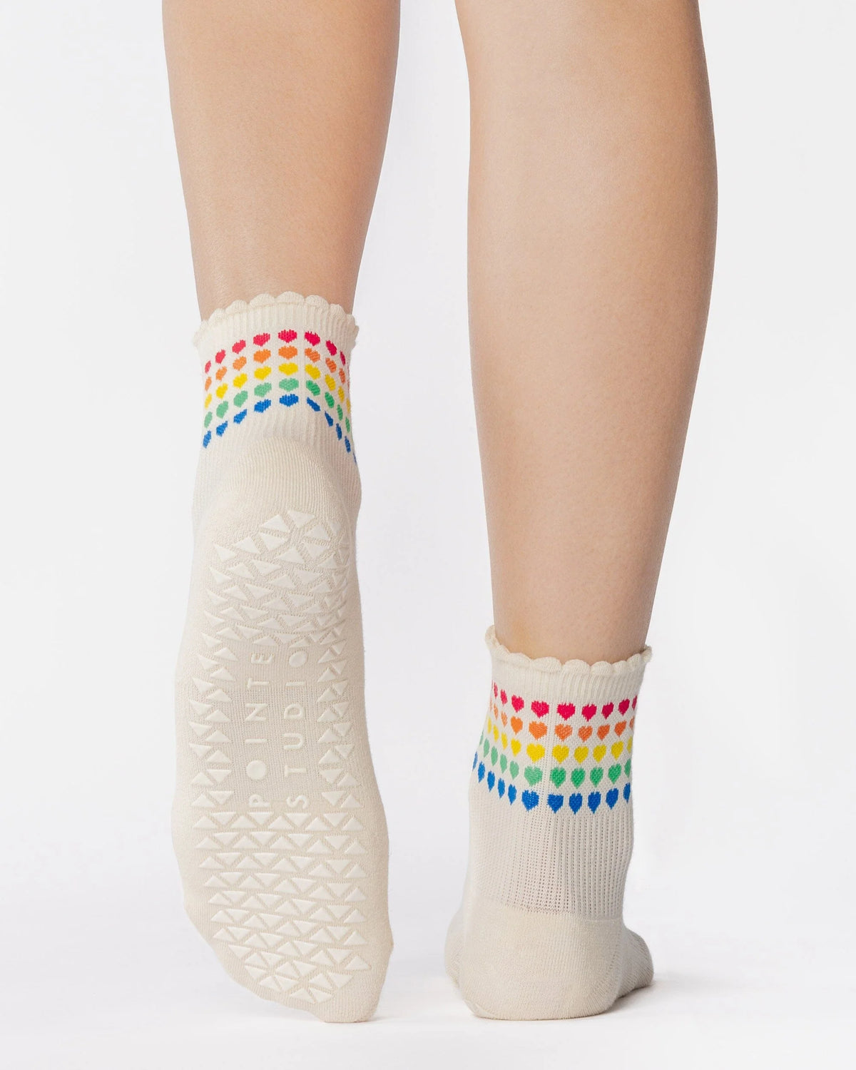 Pointe Studio Sweetheart Ankle Grip Sock