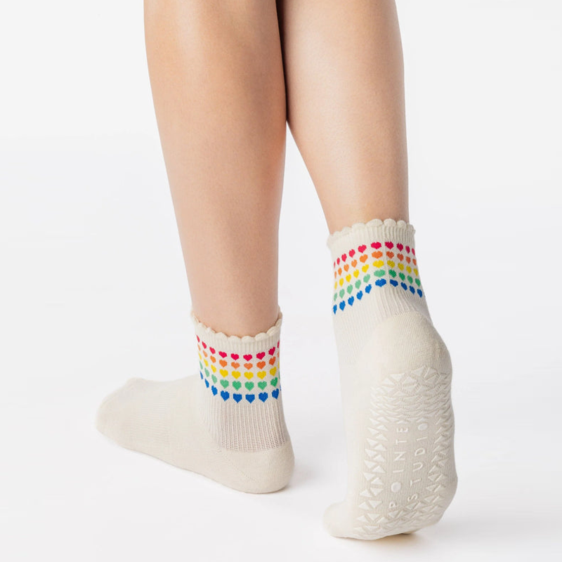 Pointe Studio Sweetheart Ankle Grip Sock