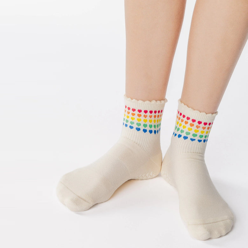 Pointe Studio Sweetheart Ankle Grip Sock