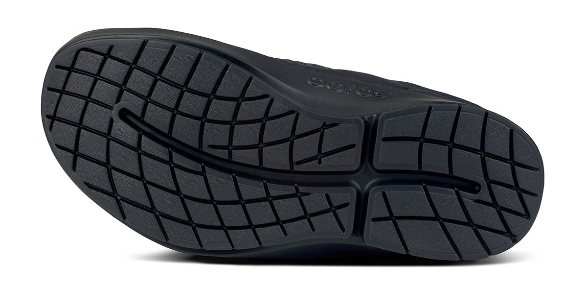 OOFOS Women's OOmg OOcoozie Thermo Mule - Black