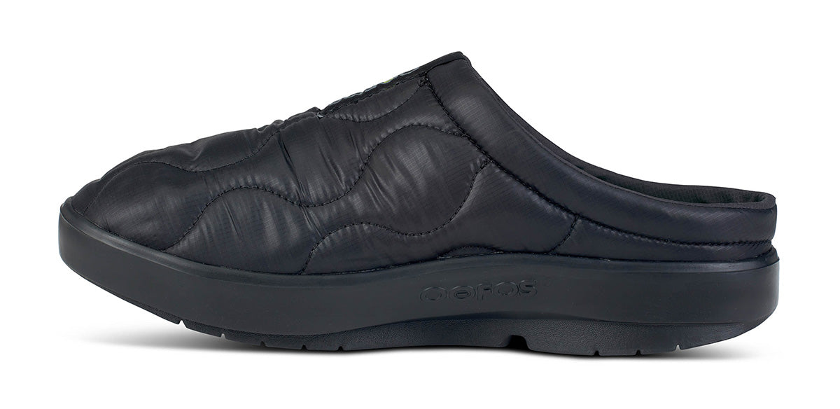 OOFOS Women's OOmg OOcoozie Thermo Mule - Black