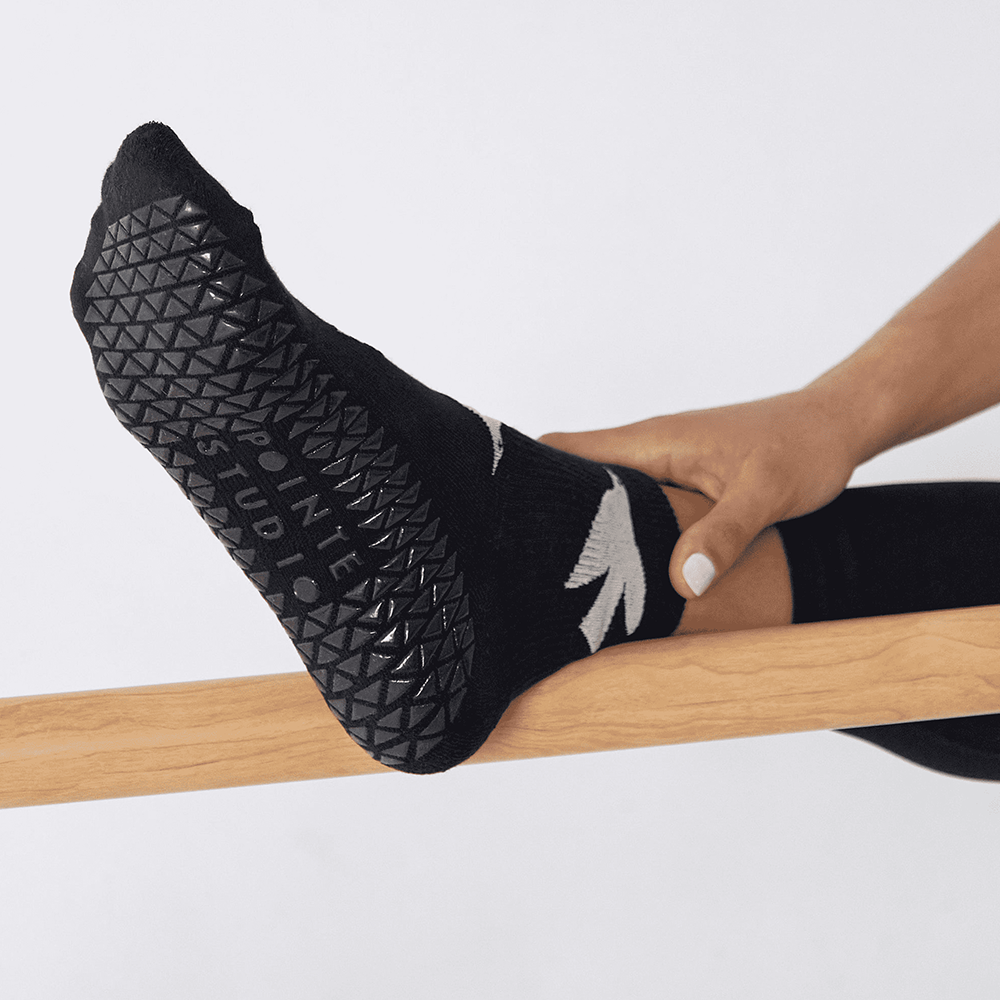 Pointe Studio Fly Away Ankle Grip Sock