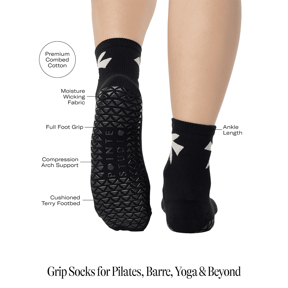 Pointe Studio Fly Away Ankle Grip Sock