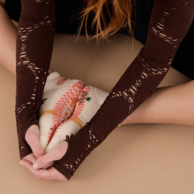 Pointe Studio Desert Full Foot Grip Sock