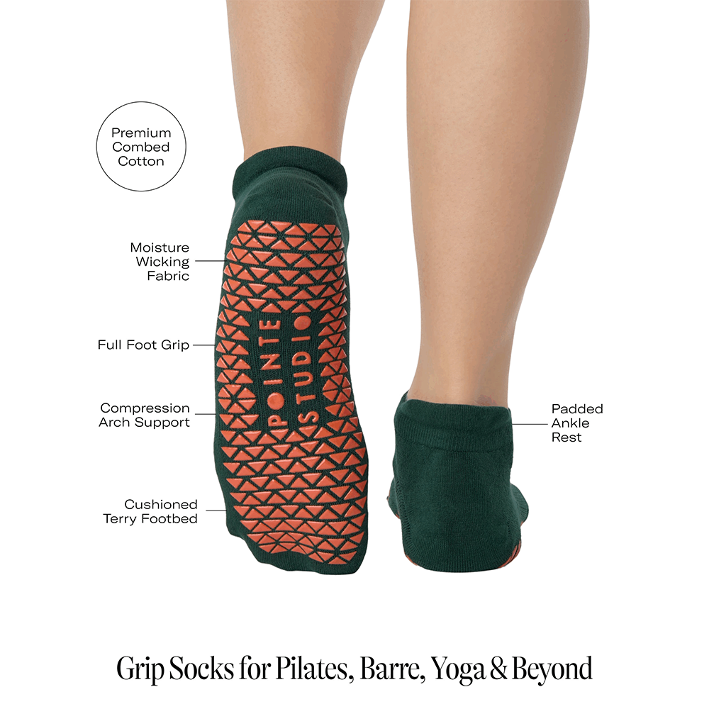 Pointe Studio Namaste Full Foot Grip Sock