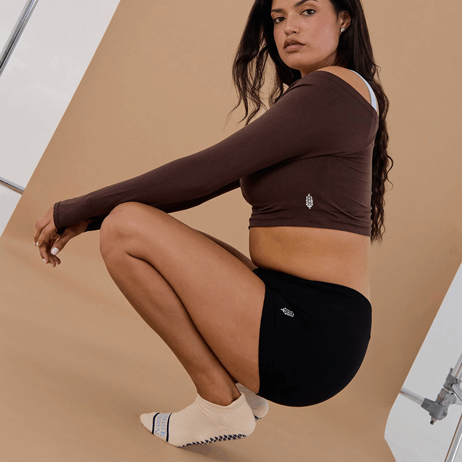 Pointe Studio Namaste Full Foot Grip Sock