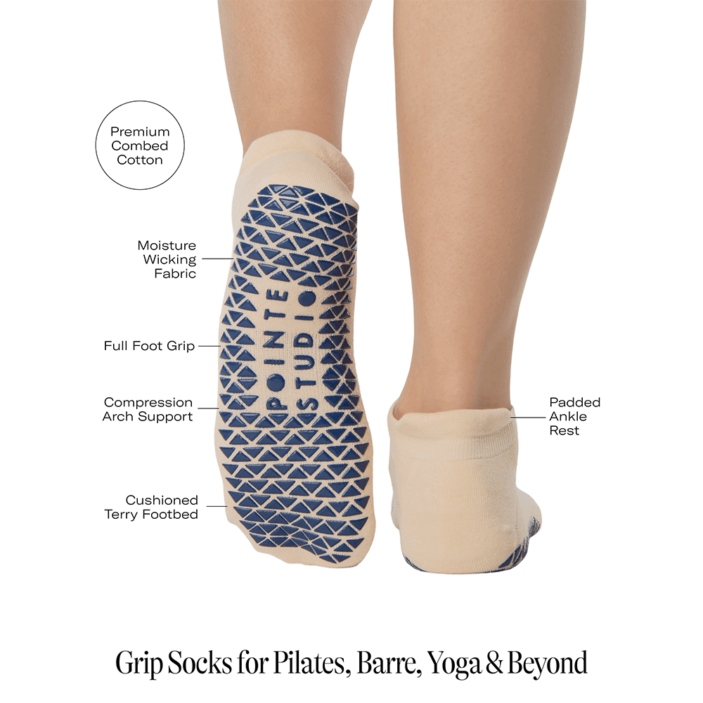 Pointe Studio Namaste Full Foot Grip Sock