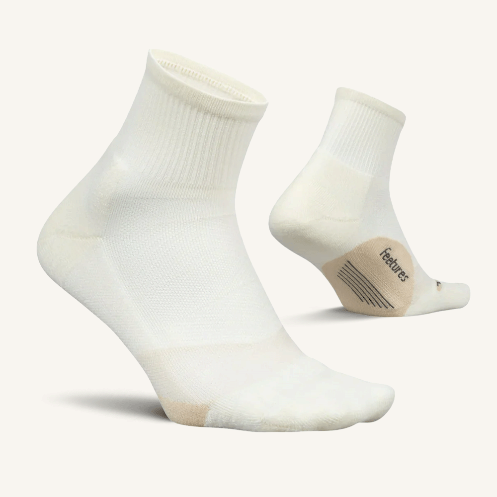 Feetures Elite Light Cushion Quarter Socks